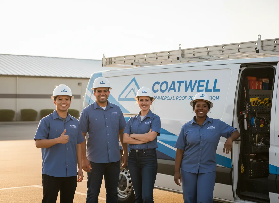 Commercial roof coating company in Harrison, GA